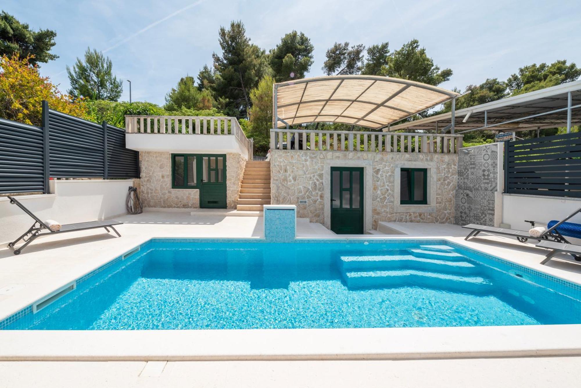 Lavanda Residence With Heated Pool Trogir Split Donji Okrug Exterior foto